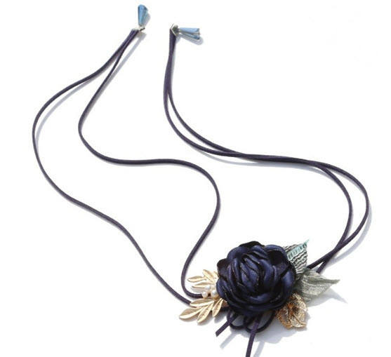 Aimimi~The Fairy Tale  Vintage Court Flowers Lolita Choker