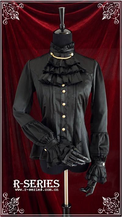 R-Series Gothic Style Lolita Blouse -OUT