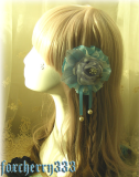 Lolita Double Layer Flower Balls Headdress