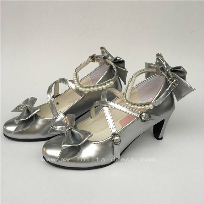 Antaina Tea Party Glitter Lolita Shoes