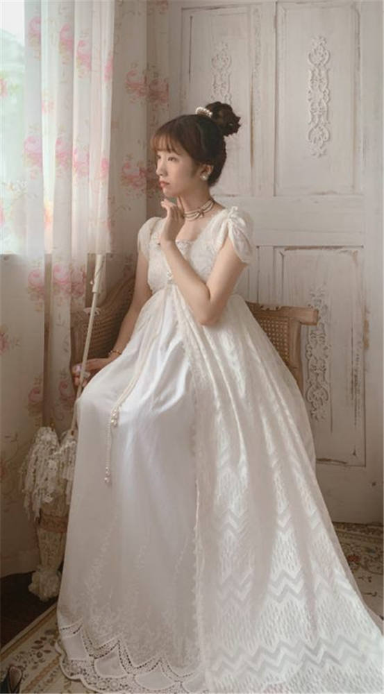 Surfacespell ~MissBennet~ Empire Waist Lolita OP -Custom Tailor Available