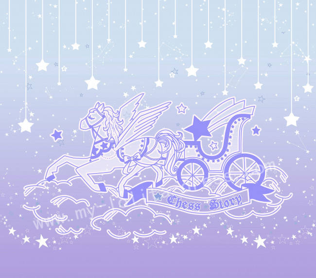 Chess Story ~Dreamy Starry Night~ Lolita Skirt