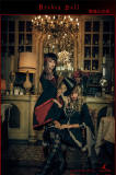 Sorceress Luna~ Lolita Hime Sleeves OP Fullset [--OP Dress + Detachable Collar + Corset + Witch Robe +  Headband--]  -Pre-order Closed
