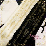 Arancia Lolita ~The Heart of Delevo Lolita Tights -In Stock