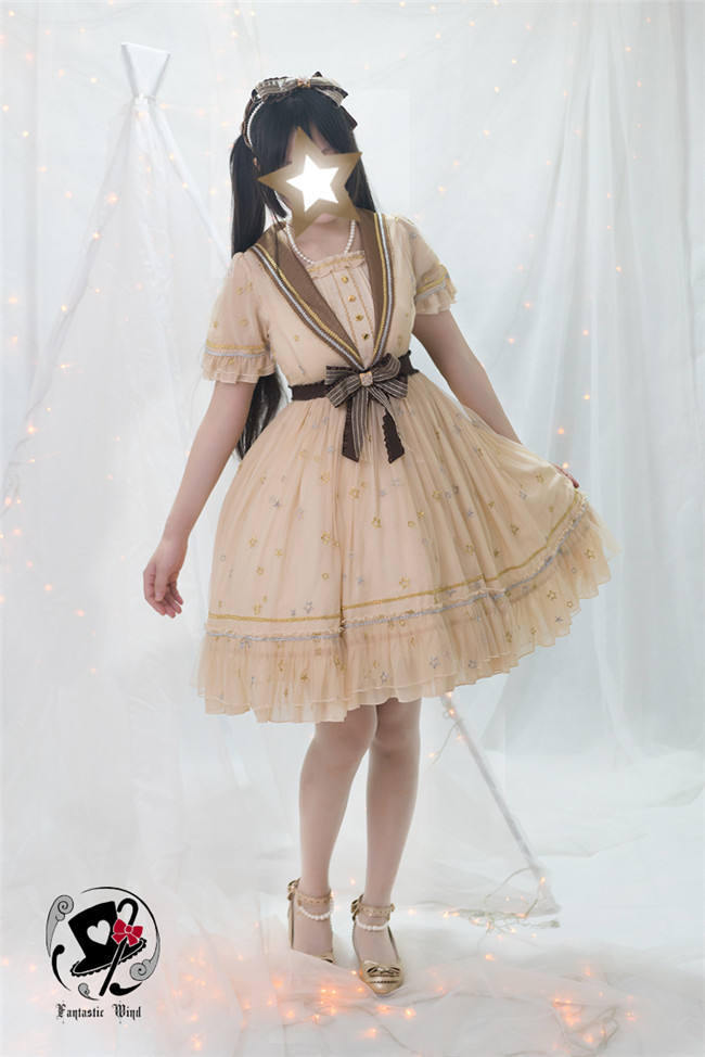Planetesimals~ Summer Embroidery Lolita OP Dress -Pre-order Closed