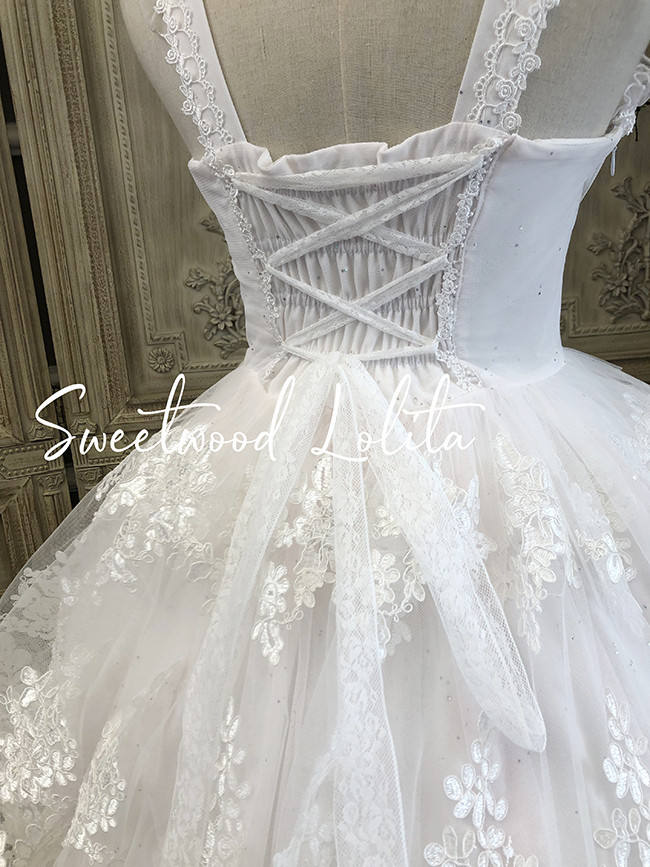 Secret Garden In Midsummer ~Elegant Lolita Bridal Dress -Ready MADE