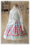 Infanta ~The Strawberry Kitchen Maid~ Lolita Embroidery Apron-OUT