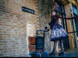 Griffin's Whisper~ Classic Lolita OP Dress With Front Open Design - Pre-order Closed