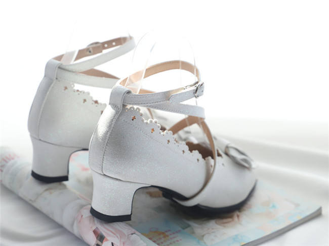 Lost Sister- Sweet Bows Lolita Heels Shoes - 3 Ways Wear