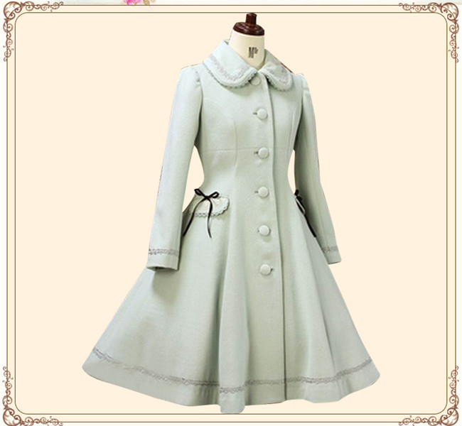 Princess style winter clearance coat