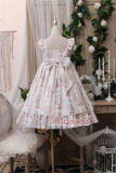 The Kittens In The Frame~ Sweet Lolita Printed JSK High Waist Pink Size S - In Stock