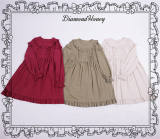 Armand~  Sweet Vintage Lolita Short Sleeves OP Dress -out