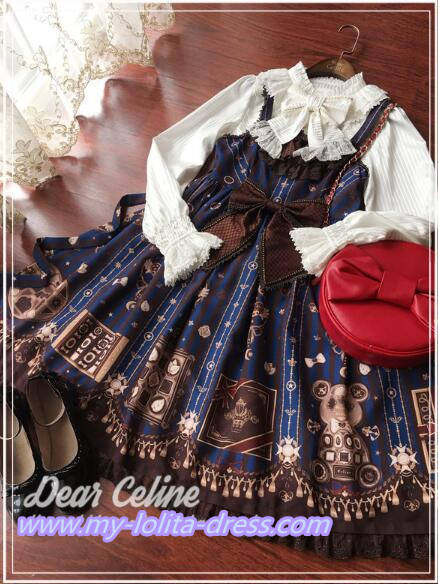 Valentine's Chocolate~ Sweet Lolita OP/JSK -Ready Made