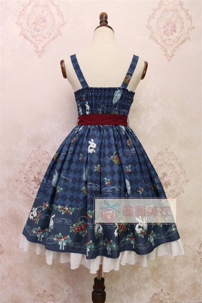 Alice Girl~ Strawberry&Rabbit~ Lolita JSK Dress