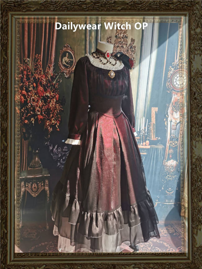 Sissi Promise Anniversay Reward Elegant Dailywear Lolita OP -Ready Made