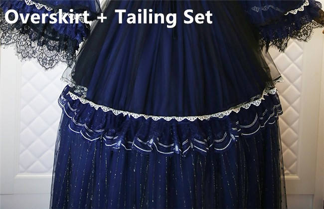 Nine Ode ~Nation of Dawn & Dusk Elegant Normal Waist Lolita JSK - In Stock