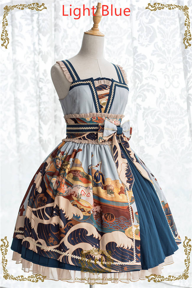 CEL Lolita ~Kaiseki Island Lolita JSK Normal Waist -Ready Made