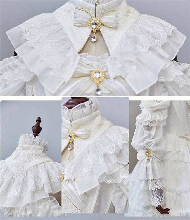 QuaintLass Lolita ~Lace Lolita Wedding Dresses -Pre-order