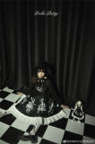 Antique Paper Doll~ Black Lolita JSK Dress -Ready Made