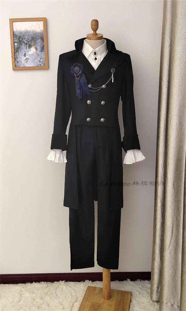 La Pomme Double-breasted Ouji Coat Pants -Custom Tailor Available