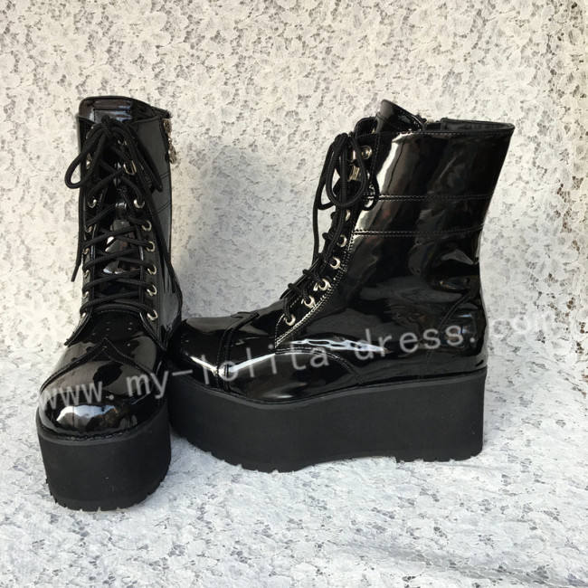 Beautiful Black Gothic Boots