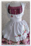 Infanta ~The Strawberry Kitchen Maid~ Lolita Embroidery Apron-OUT