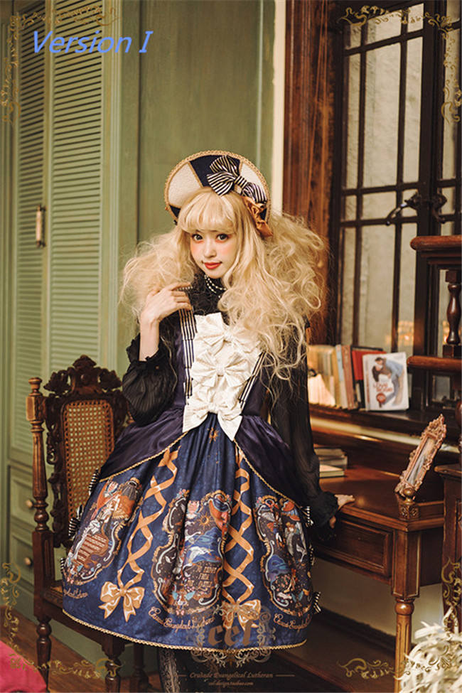 CEL The Dream of Wild Swans~ Elegant Lolita JSK 2 Versions