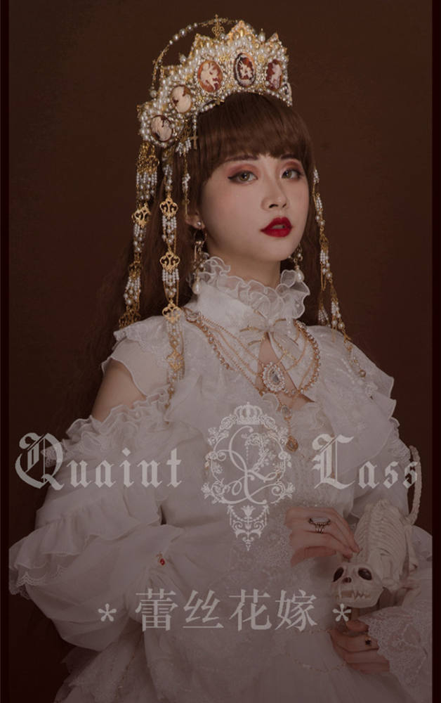 QuaintLass Lolita ~Lace Lolita Wedding Dresses -Pre-order