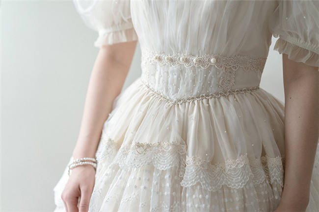 Moon Lover ~ Elegant Lolita OP Bridal Design -Pre-order