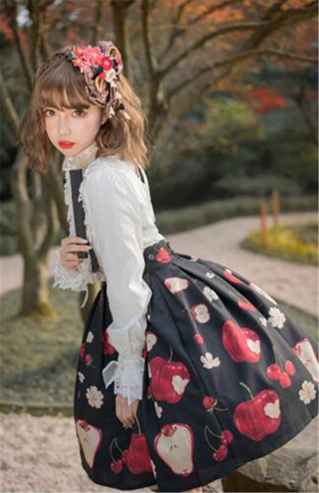 Grove Deer~ Chinese Pear Crabapple Series Lolita Dress -Pre-order Closed