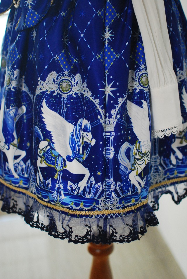 Replica] Angelic Pretty Crystal Dream Carnival Skirt $39.99-Lolita