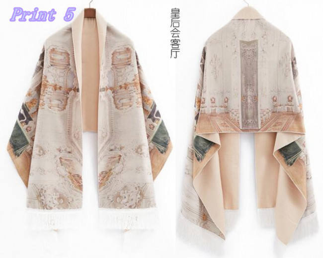 Vintage Classic Thickening  Shawl/Scarf 16 patterns-out