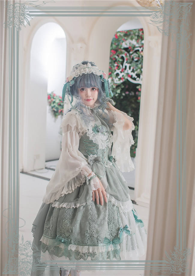 Elpress L ~Christmas D*Romance Ode~ Elegant Lolita JSK -Ready Made Purple M - In Stock
