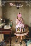 The Squirrel Couple‘s Afternoon~Lolita Printed OP Dress -out