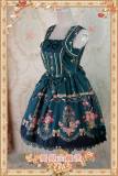 Infanta ~Love*Canary~ Dark Green Lolita Jumper Dress - OUT