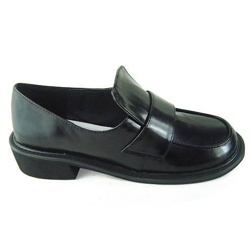 Black Punk Lolita Flats Footwear