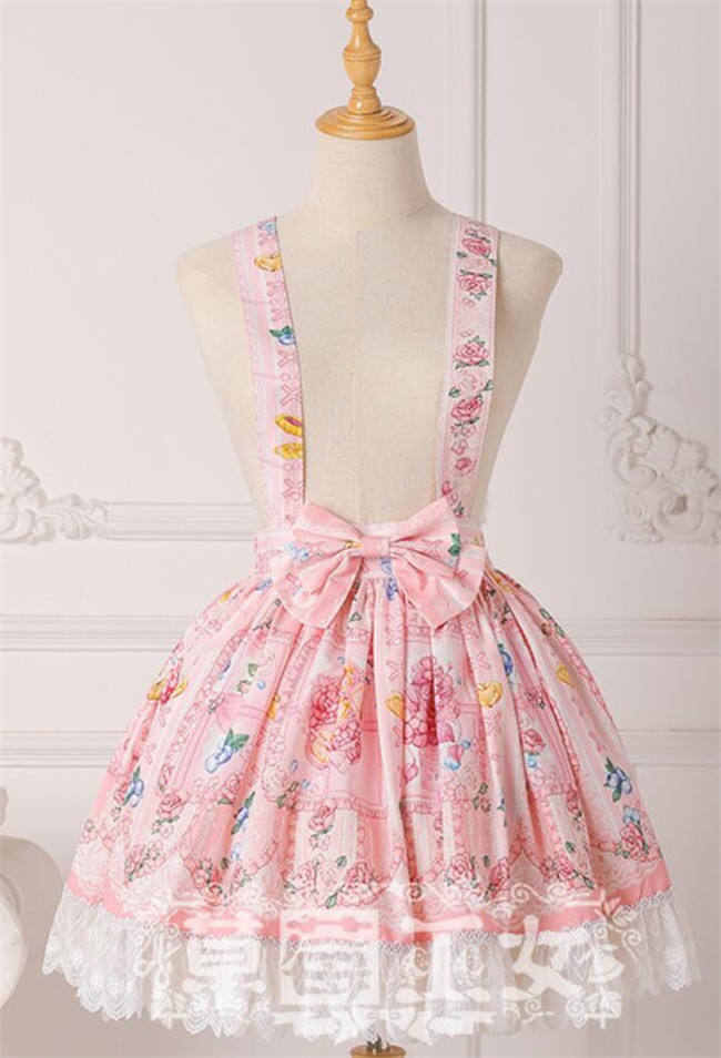 Strawbery Witch ~Blueberry Fruit~ Lolita Skirt