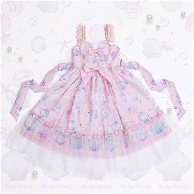 Pinky Winky~Shell Theme Sweet Lolita JSK -Pre-order Closed