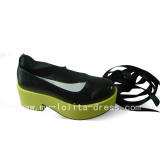 Black Green Maria Holic Shoes