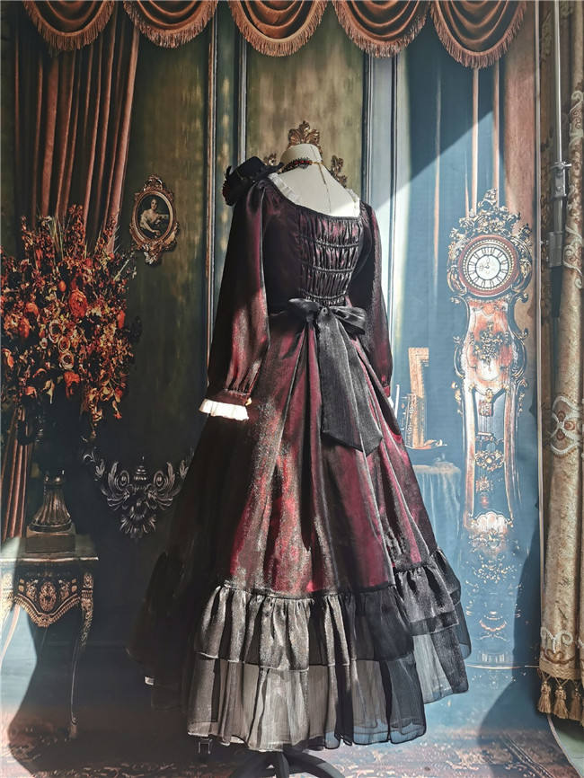 Sissi Promise Anniversay Reward Elegant Dailywear Lolita OP -Ready Made