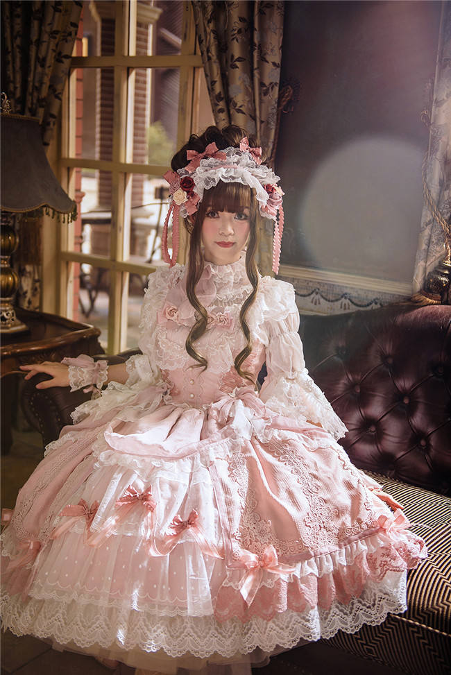 Elpress L ~Christmas D*Romance Ode~ Elegant Lolita JSK -Ready Made Purple M - In Stock