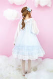 Marshmallow~ Sweet Pure Color Lolita Surface Layer Dress - Pre-order Closed