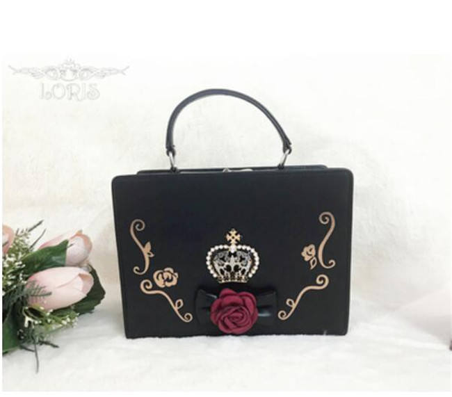 Loris~ Crown Gothic Lolita Handbag