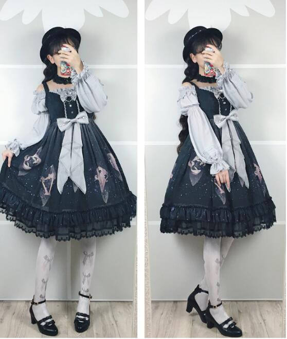 Grove Deer ~Stardust~ Lolita JSK + Capelet Set -Pre-order Closed