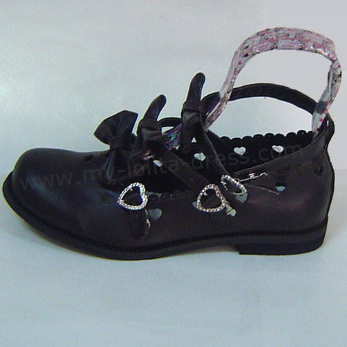 Three Bows Lolita Shoes
