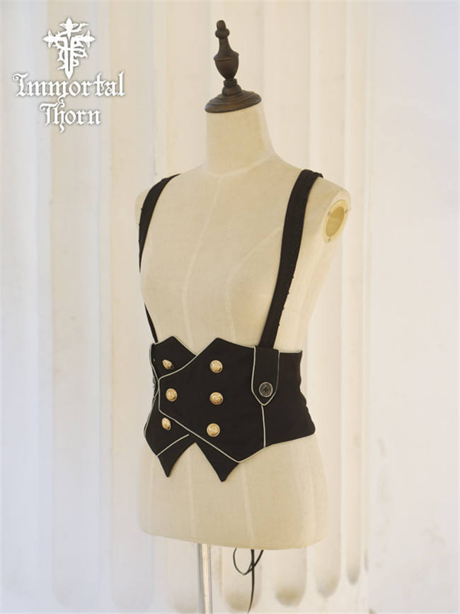 Immortal Thorn Eternal Poetry of Night Vintage Ouji Coat