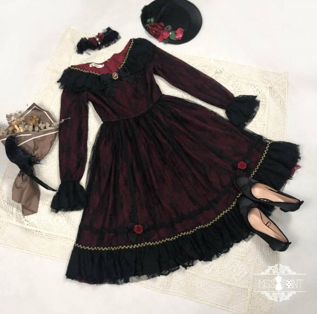 Sunset Maiden~ Gothic Classci Lolita OP Ready Made