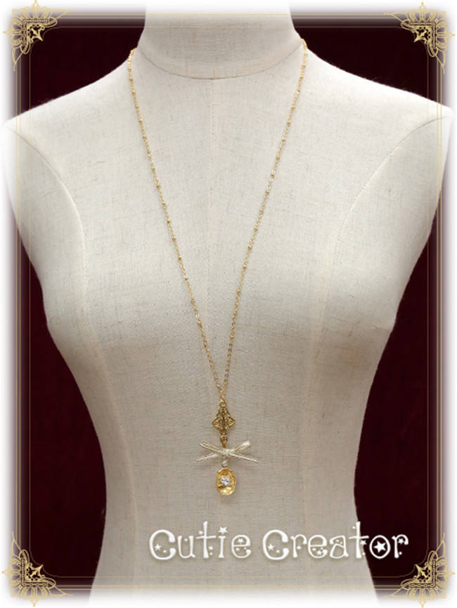 Cutie Creator ~ Dessert Party~ Scoop Bow Lolita Necklace