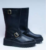 Black Leather PUNK Shoes/Boots