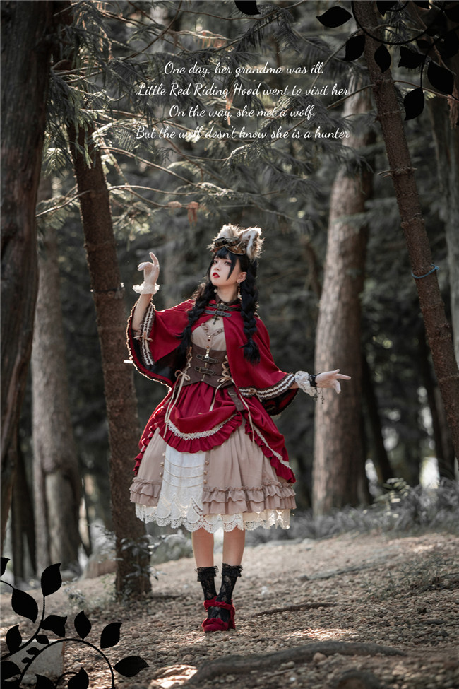 Lilith House ~The Little Hunter in Red Riding Hood ~ Lolita OP